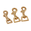 BT-B03 Clips Straps Carabiner High Polish Lock Antique 20mm Brass Swivel Snap Brass Wallet Hooks