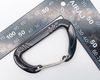 Aluminum 7075 Hammock Carabiner 12 KN 5KN Custom Carabiner Dog Leash Hook Locking CE EN camping hiking