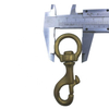 BT-Z005 Solid Brass Bolt Snaps for Handbag Carabiner Manufacturer Swivel Round With Eye Snap Hooks