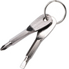 65MM Mini Pocket Screwdriver Set Hooks Keychains Multifunctional Outdoor Tool Carabiner Keychain Bottle Opener