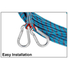 BT-245 Carabiner Safety Metal Carabine Snap Hook Mousqueton M5 Stainless Steel 304/316M Carabiner Spring Hook