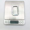 D-Rings/O Ring Aluminum Hook Square Shape Carabiner Straight Hardware Many Types Sizes for Keychain