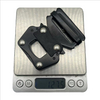 Aluminum 45mm Inner Width Quick Release Metal Strap Tactical Belt Glasses Rope Buckle
