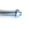 Factory Direct Supply Zinc Plated Steel U-Bolt Power Fittings U-hoop Poles Flat Iron Hoop