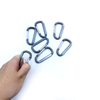 BT-0562 High-quality Oxidized Color Aluminum Carabiner Keychain Flat Buckle Aluminum Clips