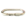 Stainless Steel 304 316 Straight Snap Hook with Screw for Camping,Outdoor