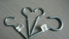 Steel Metric Threaded Hardware Eye Bolt Eyebolt Screw in Spiral Hanger C Cup Hook