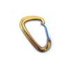 Outdoor Double Camping Hammock Aluminum carabiner Camping Safety tent 12KN EN362 lightweight mosquetones de escalada de 25kn