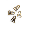 5mm Zinc Alloy Ring Tactical Clasp Olecranon Snap Hooks Sling Clips Black Hk Clip Eagle's Beak Hook Webbing Metal Hook
