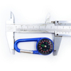 High Quality Multifunction Aluminium Bulk Compass Professional Keychain Carabiner