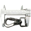 BT-684 High Quality Gun Color Gancho Perro Metal Screw Swivel Carabiner 20mm Snap Hook Dog Leash