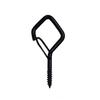 5MM Screw Steel Electric Galvanized Eye Bol Heavy Duty Hooks for Hanging Christmas Lights Hanging Hook Planting Hanging Hook