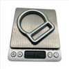 Steel Adjuster Hardware Outdoor Climbing 45mm Buckle Harness Webbing Accessories Safety Belt D Ring