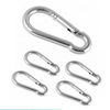 Manufacturer Price 6*60 Stainless Steel 316 Snap Hooks DIN5299 Spring Hook Carabiner Karabiner