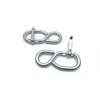 Zind Plated Figure 8 Rope Shortener With Tongue Safety Latch Steel for Rigging/Lifting