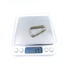 BT-2480 Hardware Metal Triangle Delta Snap Hook 5mm Steel Carabiner Snap Hook