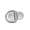 Mounting Bracket Connect D-Ring Tie Down Iron Hooks Stainless Steel 304 Lashing Ring