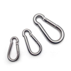BT-245 Climbing Excellent Quality 50mm 316 Stainless Steel Carabiner Snap Hook Custom Logo 5x50 Carabiner Carbon Steel