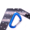 Outdoor Double Camping Hammock Aluminum carabiner Camping Safety tent 12KN EN362 lightweight mosquetones de escalada de 25kn