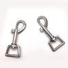 Zinc Alloy Metal Snap Hooks Pet Collar Breakaway Gancho Perro Buckle Metal 1 Inch Silver Rotating Swivel Snap