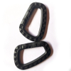 BT-P01 Outdoor Retail Industry Plastic Backpack D Shape Buckle Hook Tactical Clip Carabiner Plastic Hook Clip