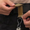 Factory Direct Sale High Quality Triangle Plastic Spring Hook for Webbing Clip Carabiner Swivel Snap Hook for Bags