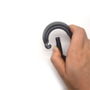 Climbing Rope Safety Spring Hook Rope Belt Carabiner Electrophoretic Black Snap Hook