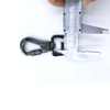 BT-K35 Factory Hot Selling Zinc Alloy Lockable Black Gun for Dog Leash Gancho Perro Carabiner Swivel Snap Hook