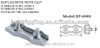High Quality DIN741 Malleable Electro Galvanized ,Stainless Steel,Double/Simplex Wire Rope Clip ,