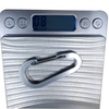6x60MM Aluminum Snap Hook Promotional Keychains Carabiners Pet Supplier Pet Leashes Hook Dress Button