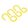 150MM Material PLASTIC Cable S Shaped Hooks Fire Retardant Grade Construction Site Wire S Hook Plastic Hook for Insulator