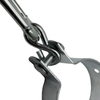 100MM Zinc Plated Swing Set Hangers Heavy Duty Oval Snap Hook for Hanging Outdoors Hangers Playground Equipment Carabiner