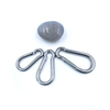 BT-245 8CM Din5299 FromC Heavy Duty 8X80mm Metal Snap Hook 304 Stainless Steel Carabiner Mousqueton