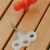 Events Wedding Party Pole and Metal Tent Pegs With Glowing in the Dark Screw Ground Pegs Plastic Tents