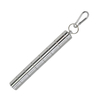 Aluminum Carabinas Clip Karabiner Keychain 7 Layers Cylindrical Sealed Moisture-proof Medicine Box Pill Bottle
