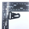 BT-Z012 Sling Clips Black Olecranon Clasps Snap Hook Clips Straps Spring Hooks Metal Key Ring Carabiner Hk Clip Lanyard Hook