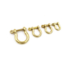 Thicken Polished High End Metal Flat Split Key Ring Custom Size Key Chain Pet Accessories