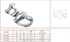 316 Stainless Steel Swivel Shackle Quick Release Boat Anchor Chain Eye Shackle Swivel Snap Hook for Marine Architectural