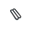38mm 20mm 25mm Adjustable Fixing Black Metal Handbag Strap Length Tri Glide Buckle Slider Slide Clip