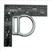 45mm Steel Adjuster D-Ring High Quality Hardware for Bags Outdoor Climbing Harness Webbing Accessories Safety Belt D Ring
