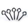 Screw Hooks for Indoor Outdoor String Lights Safety Buckle Design Q Hanger Hooks Wall Cabinet Ceiling Hanger Hooks
