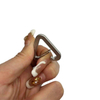3MM Triangle Carabiner Mini Clip Custom Carabiners Aluminum Carabiner Clip Hook Apparel Accessory Bag Buckle Snap Hook
