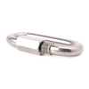 Metal Lock Screw Snap Carabiner Key Chain Clip Camp Mountaineering Quick Links Hook Climbing Accessories