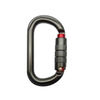 25kn Safety Hook Auto Locking D Shape Aluminum Carabiner for Climbing,Hammock,Hiking