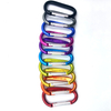 Aluminum Alloy Retail Custom Color Snap Hook Carabiner Handbags Keychain Multi Tool D-shape Carabiner 8cm