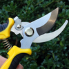 Bypass Pruning Shears Gardening Heavy Duty Stainless Steel Pruning Shears Precision Scissors for Bonsai Plants Vegetable Flower