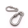 BT-2450S Stainless Steel 304 Climbing Carabiner With Screw and Eye Snap Hook Caribiners