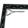 7MM Swing Hook Screw Hardware Eye Bolt Galvanized Spring Snap Hooks Special-shaped Ring Screws Heart Ring Screws