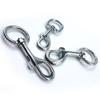 BT-K69A-5 Zinc Alloy Silver Pet Carabiner Dog Leash Carabiner Bolt Snaps Good Quality Dog Shape Holder with Metal Carabiner