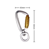 BT-L13 Best Quality Promotion Swivel Snap Dog Carabiner Clip 5KN Safety Carabine Metal Snap Hook Custom Dog Carabiner
